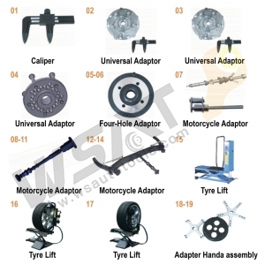 Optional Accessories for Wheel Balancer