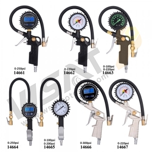 Tire Pressure Air Inflator Gauge