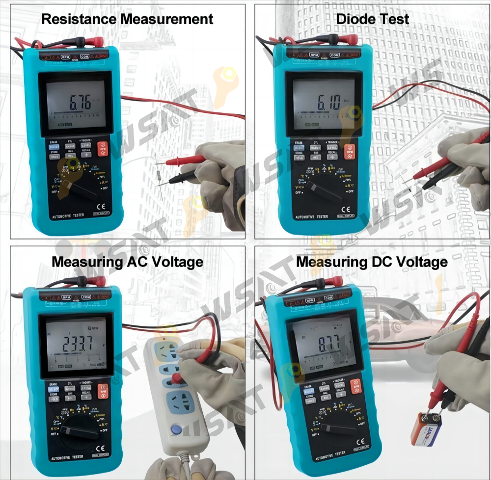 Universal Digital Automotive Multimeter