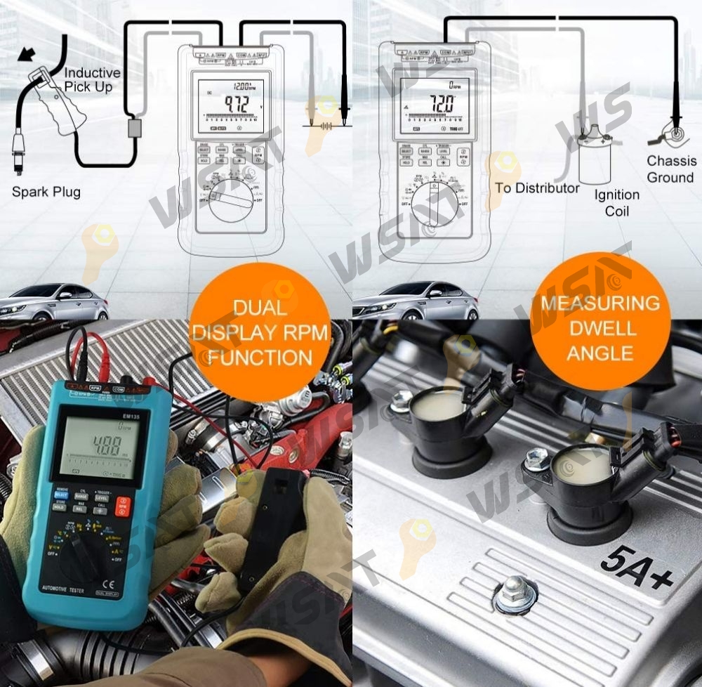 Universal Digital Automotive Multimeter