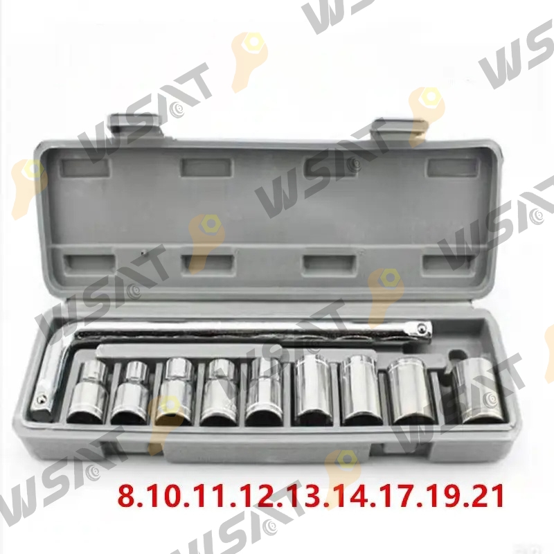 10pcs 1/2"Dr Socket Set